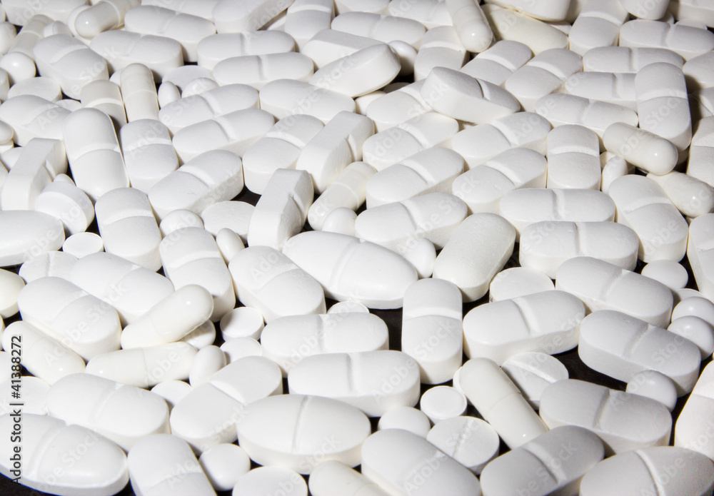 Obraz premium white pills