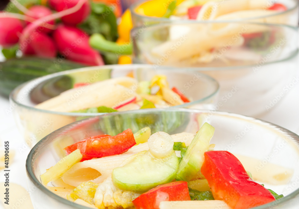 Pasta Salad With Vegetables Pasta Salad With Vegetables