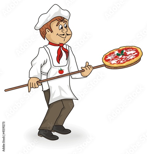 pizzaiolo cartoon