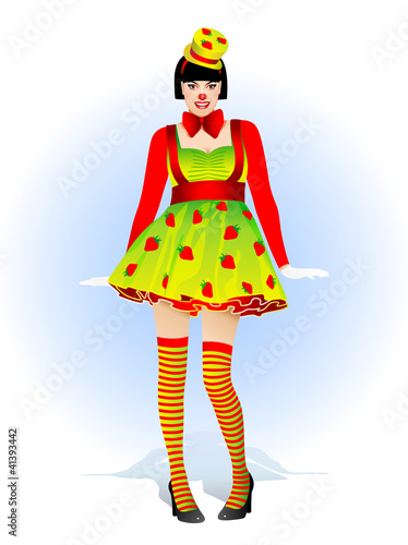 girl clown