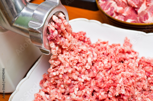 Minced meat preparation