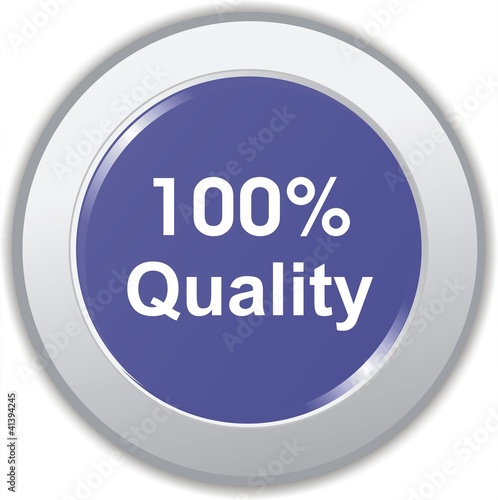 bouton 100% quality