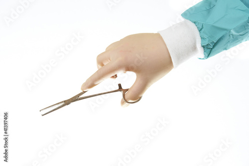 Surgical instrument - straight Kocher hemostat