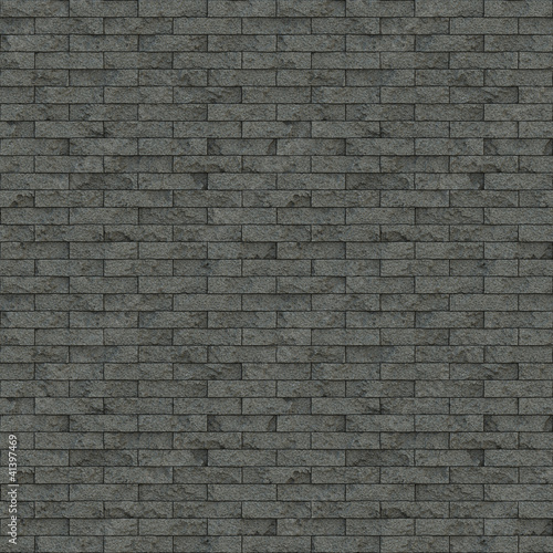 Stone Brick Wall Seamless Pattern