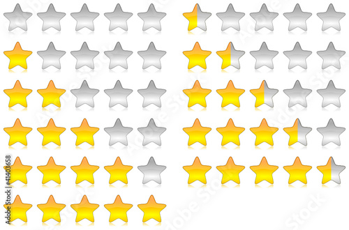 Rating vector stars set