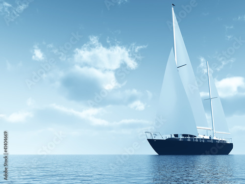 sailing vessel travelling o...