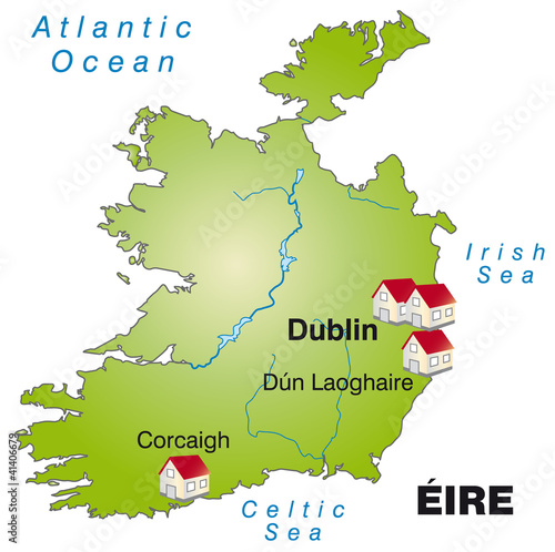 Internetkarte von Irland