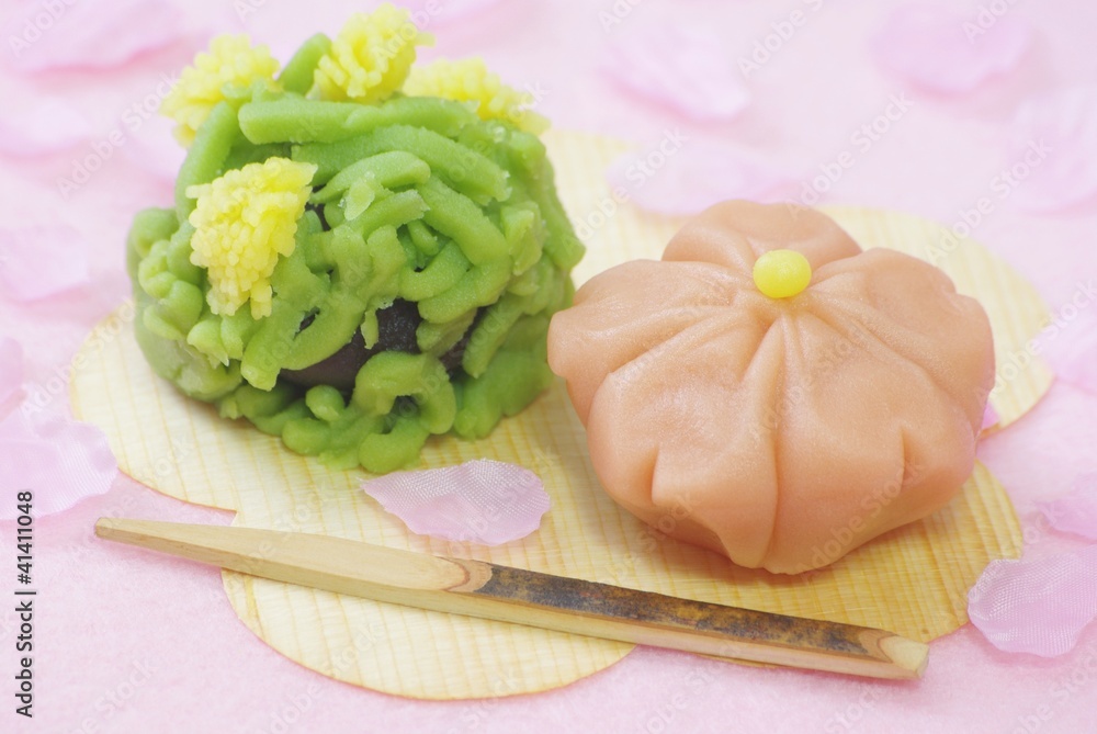 春の和菓子 春の和菓子