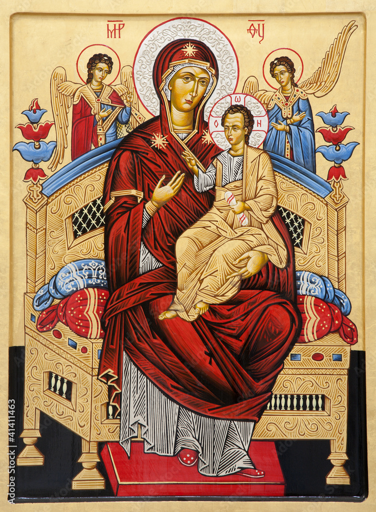 Rome - icon of holy Mary