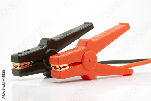 Red and Black Jumper cables