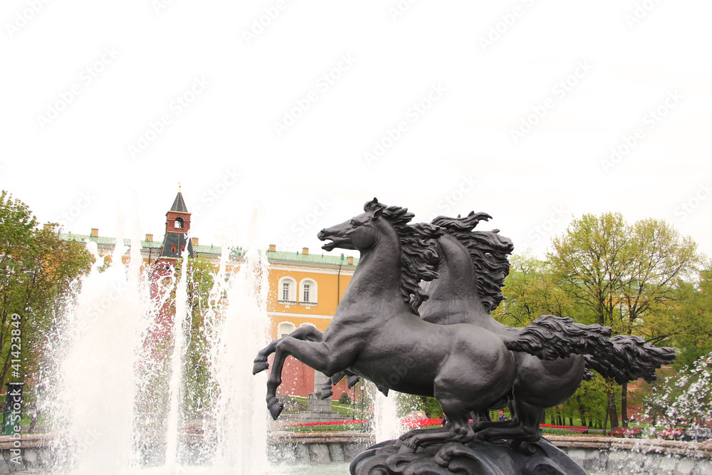 Four Seasons Moscow Fountain