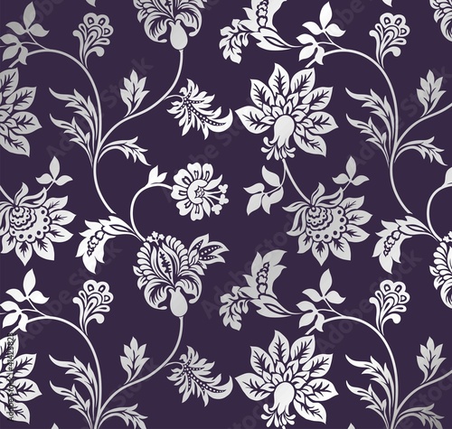 traditional floral pattern  textile   Rajasthan  royal India