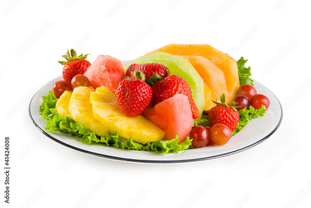 Plate of Fruit Plate of Fruit