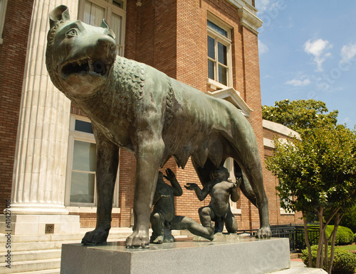 Photography Romulus and Remus statue