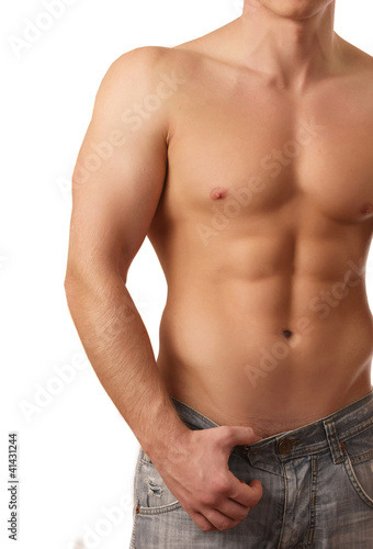 Sexy muscular body