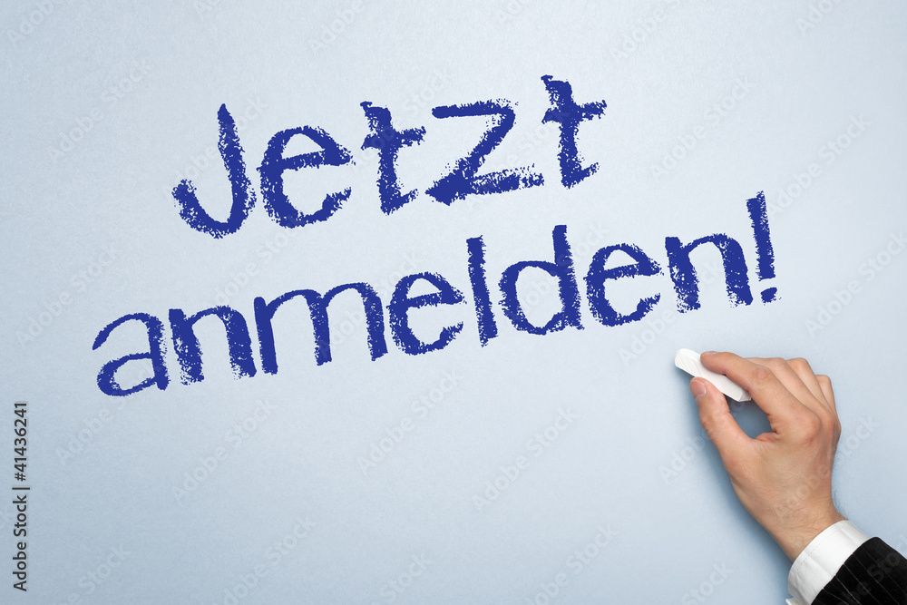 Fototapeta premium Jetzt anmelden!