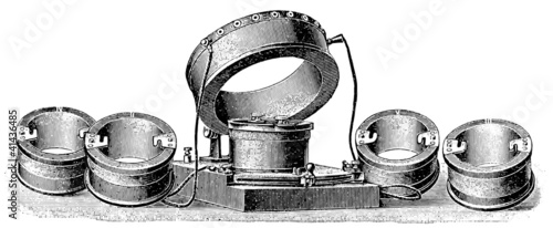 Receiving transformers. Radiotelegraphy