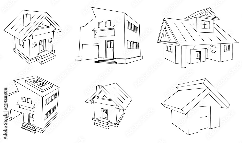 house set sketch house set sketch