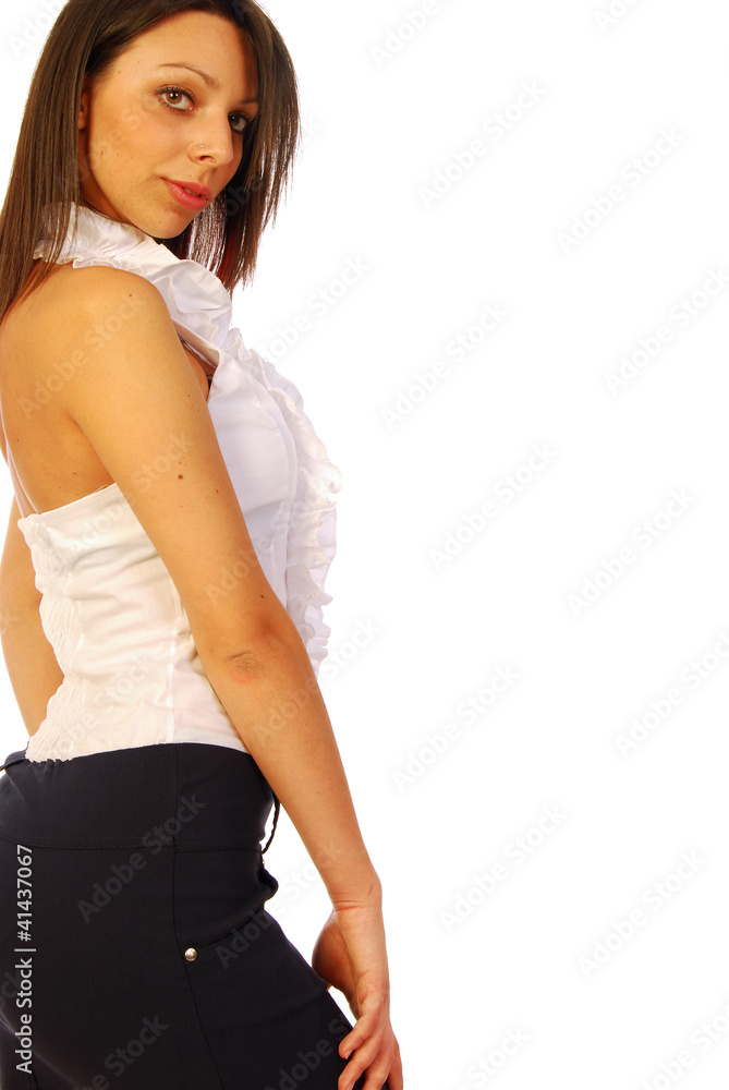 Sexy brunette woman in sexy dress 040 Sexy brunette woman in sexy dress 040
