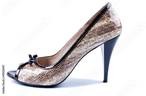 Elegant brown women's shoes