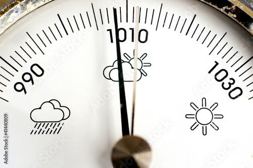 Bild auf Leinwand Barometer