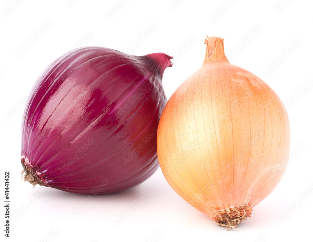 Fototapeta premium Red and gold onion bulbs