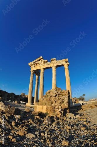 ruins of apollo temple , side, antalya