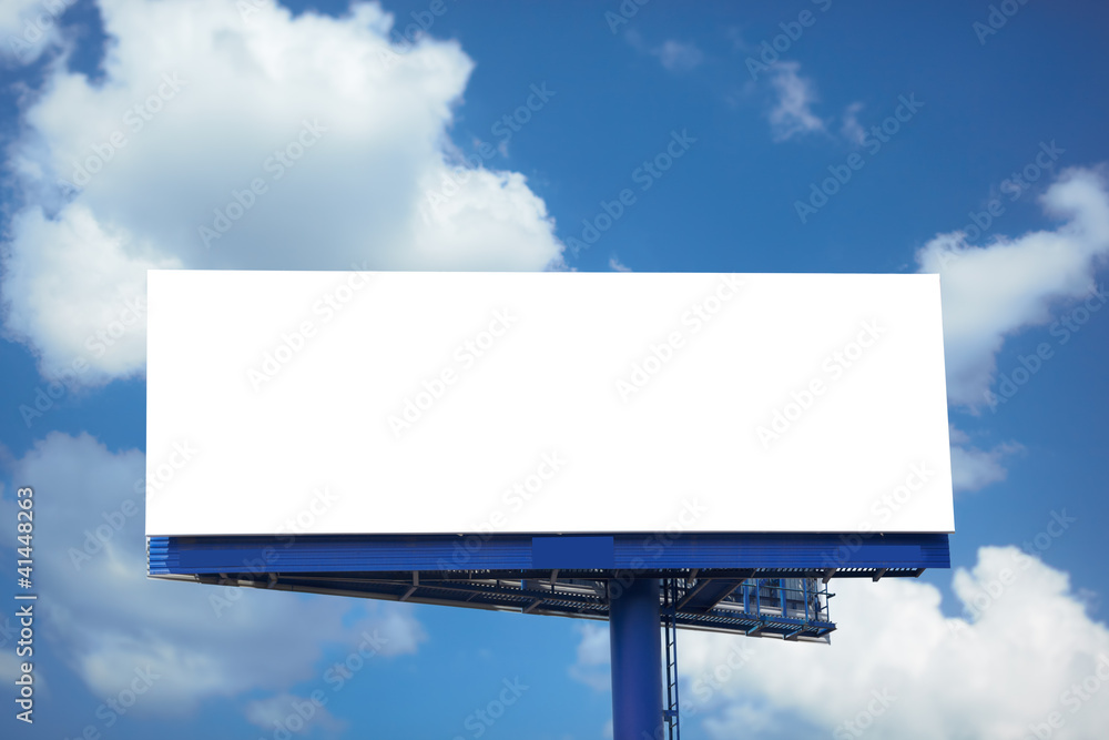 Blank billboard Blank billboard