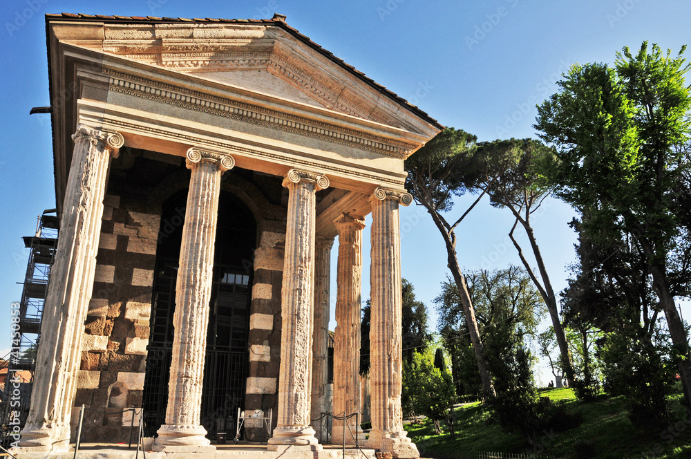 Fototapeta premium Roma, Tempio della Fortuna Virile