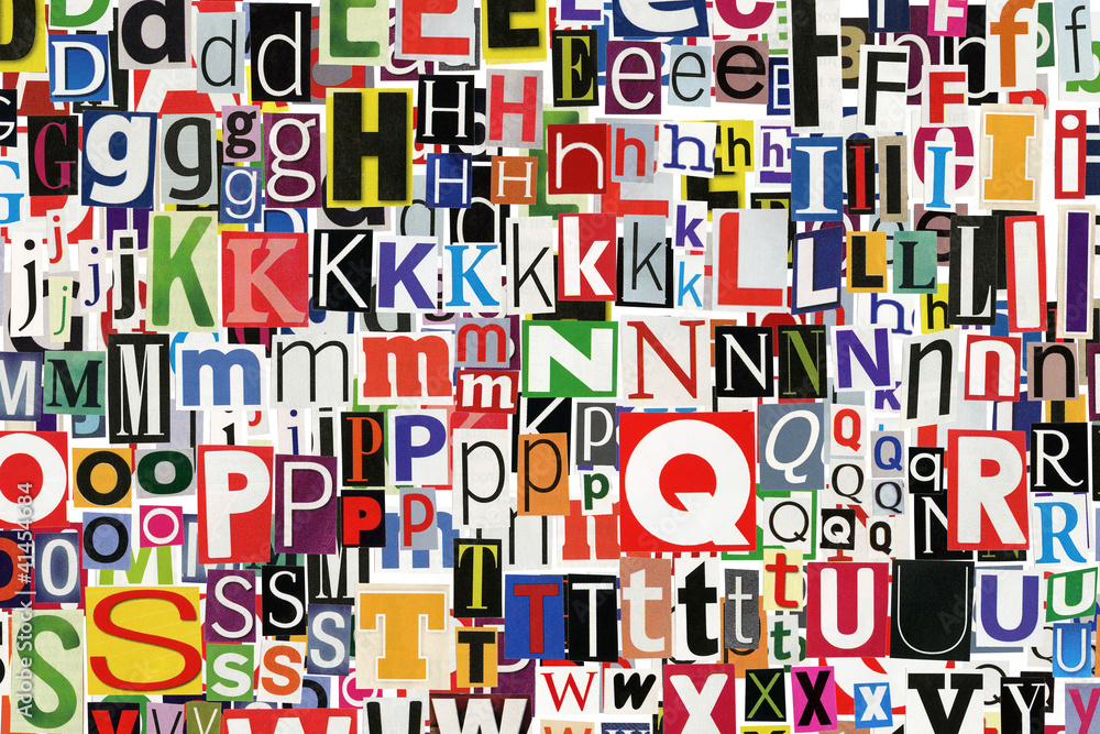 Letters background Letters background