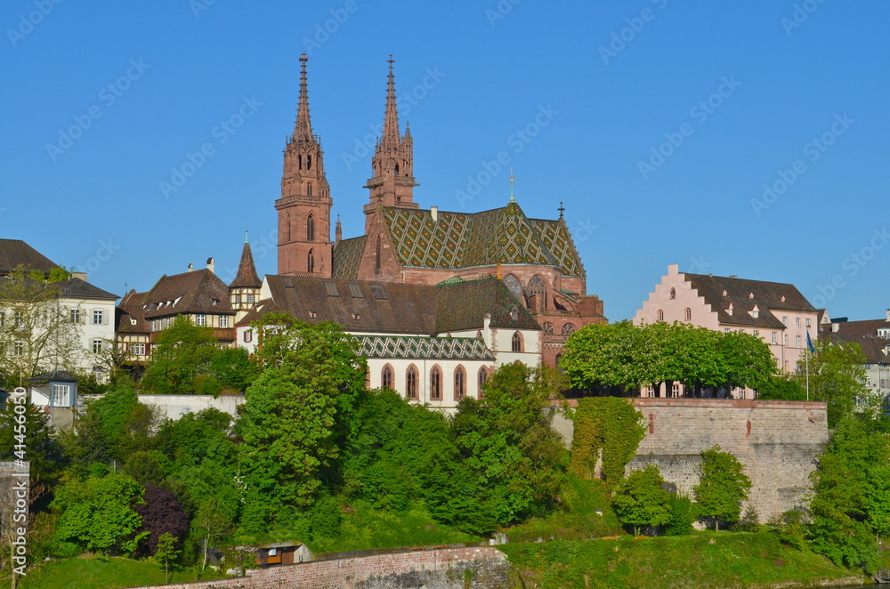 Fototapeta premium Basel Cathedral, Switzerland