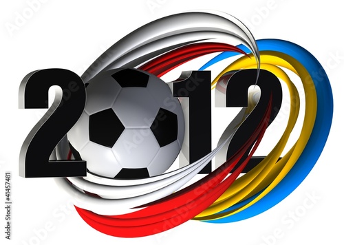 Obraz na płótnie fussball 2012