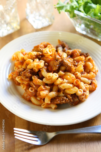 Macaroni with Meat Sauce