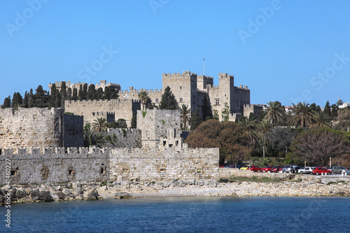 Der Großmeisterpalast auf Rhodos, Griechenland