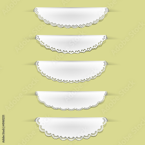 Set of lacy tag labels