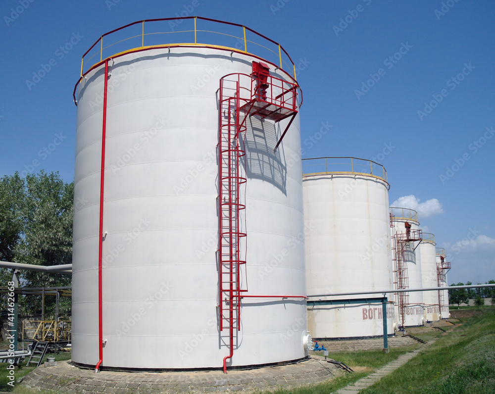 Big chemical tank petrol container oil industry