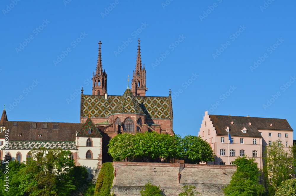 Fototapeta premium Basel Cathedral, Switzerland