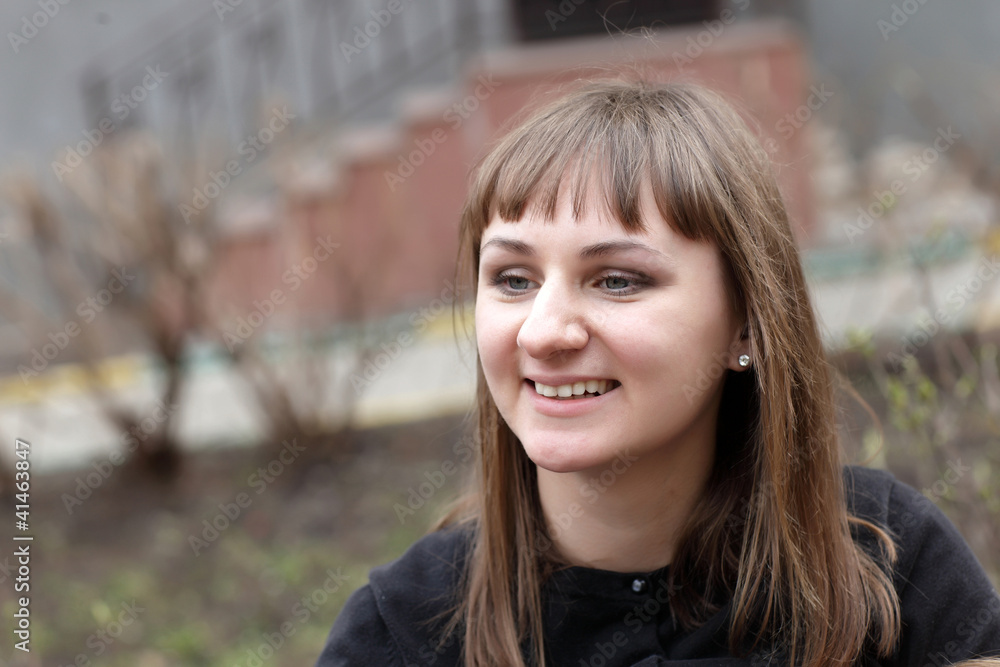 Fototapeta premium Smiling woman