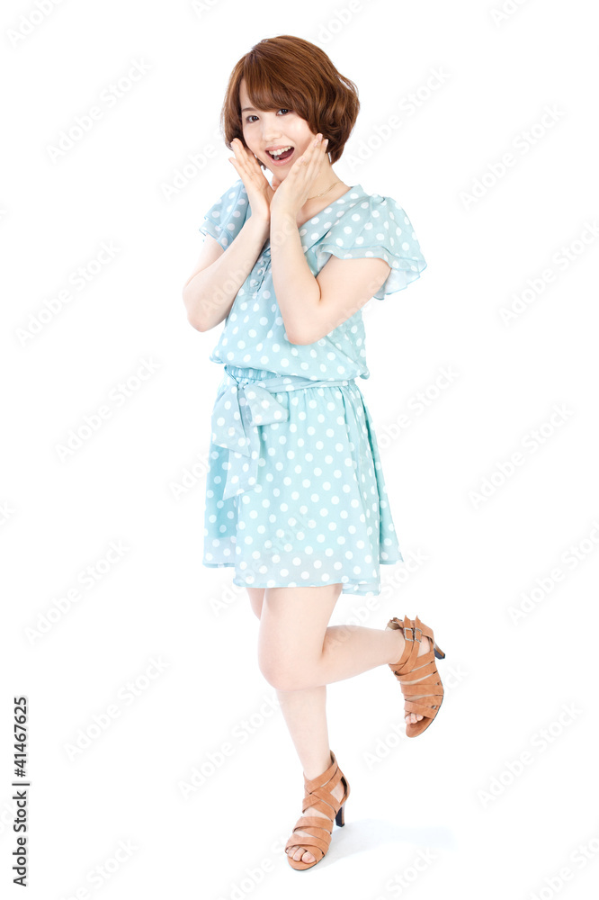 Beautiful young woman. Portrait of asian woman. Beautiful young woman. Portrait of asian woman.