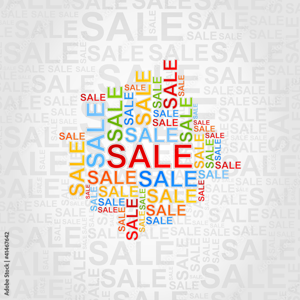 Fototapeta premium Abstraction sale