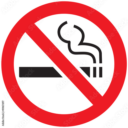 Generic No Smoking Sign