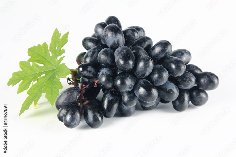 Grape on white Grape on white