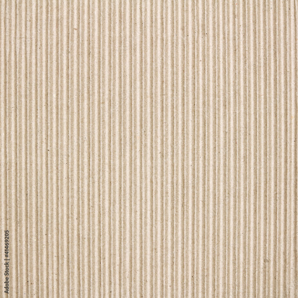 Obraz premium Brown corrugated cardboard texture