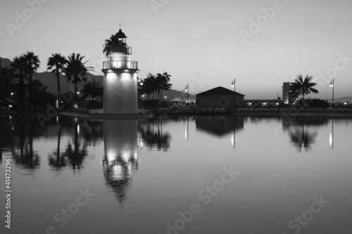 noche con luz