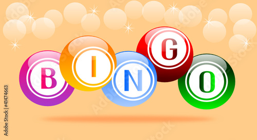 3d Bingo background