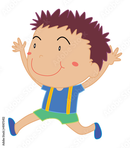 Simple child cartoon