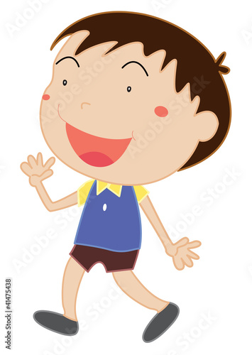 Simple child cartoon