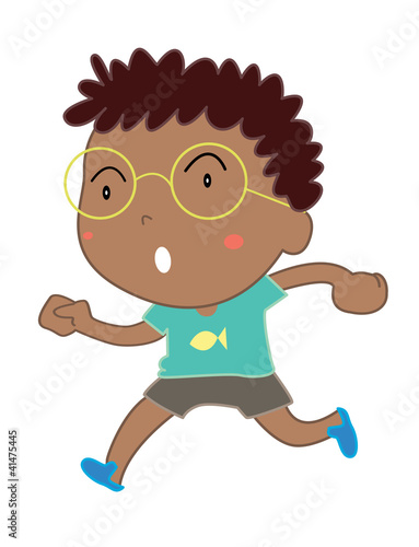 Simple child cartoon