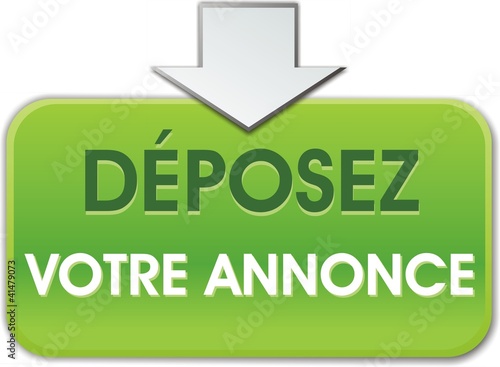bouton déposez votre annonce