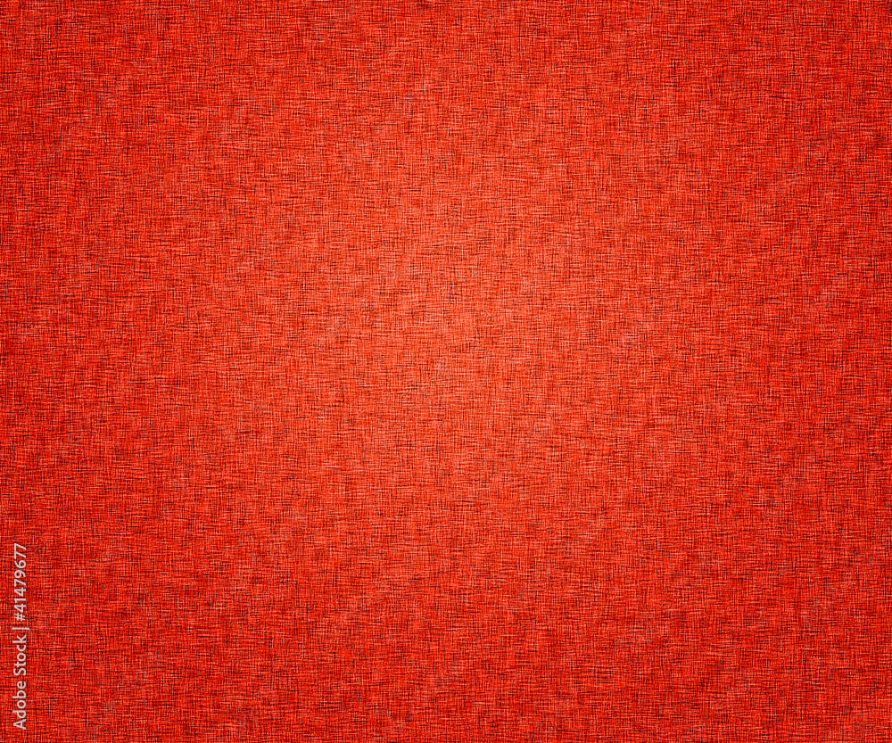 Fototapeta premium Red Canvas Texture Background